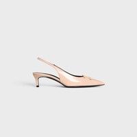 CELINE ALMA TRIOMPHE SLINGBACK IN PATENT CALFSKIN - BLUSH -  - 1 | CELINE