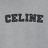 CELINE 루즈 후디 - 코튼 플리스 - 그레이 멜란지/블랙 -  - 4 | CELINE