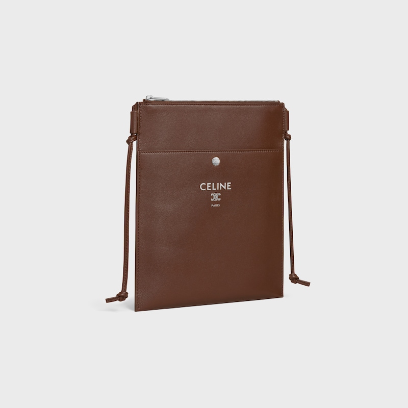 SHARP TAKE AWAY收納袋 - 巧克力色 - 斜揹袋 - 1 | CELINE