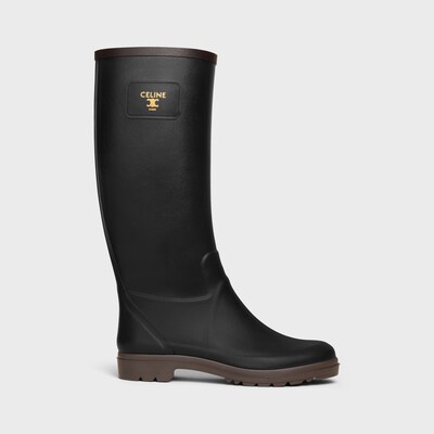 CELINE 레인 부츠 - 내추럴 러버 - 블랙 -  - tileIndex | CELINE