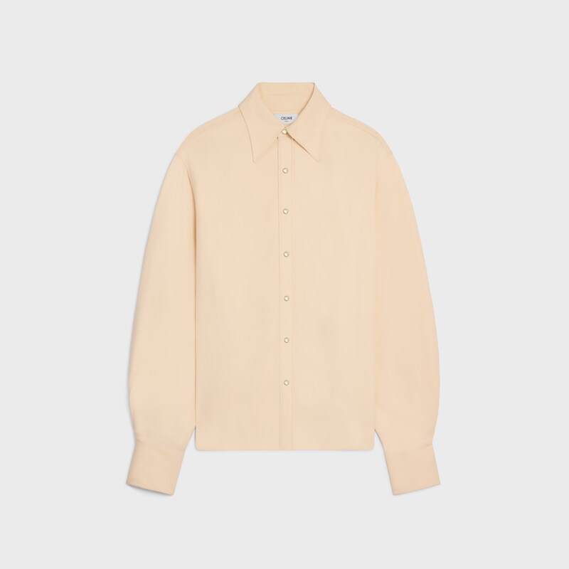 chemise cady viscose soie - Vanille -  - 1 | CELINE