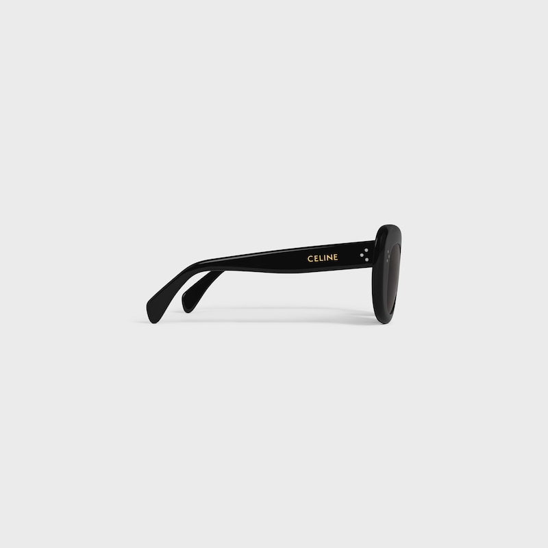 Diane sunglasses in Acetate - BLACK -  - 1 | CELINE