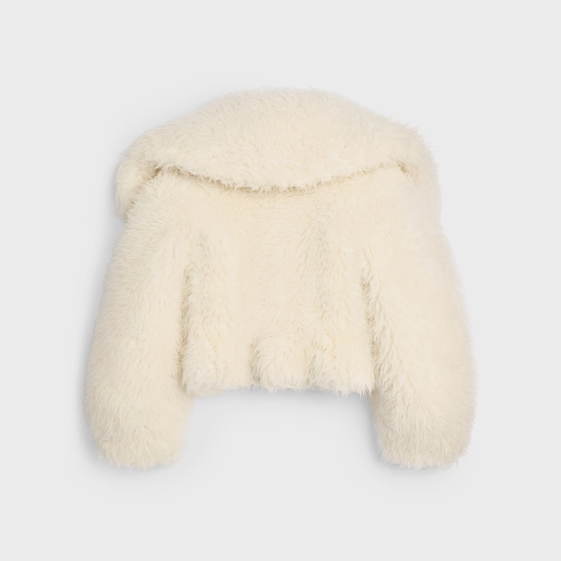 jacket IN fluffy wool - CRAIE -  - 1 | CELINE