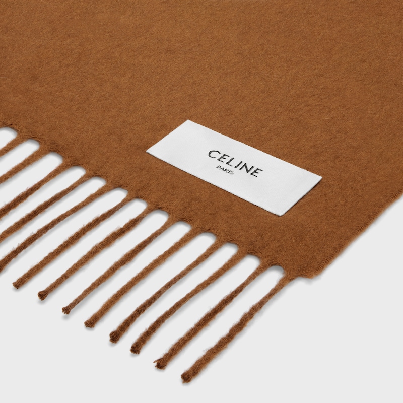 scarf IN cashmere - CAMEL -  - 1 | CELINE