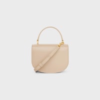 MINI BESACE CLEA in SHINY CALFSKIN - NUDE - MORE LINES - 2 | CELINE