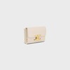 COMPACT WALLET WITH COIN TRIOMPHE in Shiny calfskin - PALE BEIGE - TRIOMPHE - 2 | CELINE
