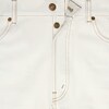 wide leg jeans IN heavy cotton twill - FADED WHITE -  - 4 | CELINE