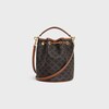 CLARA BAG IN TRIOMPHE CANVAS AND CALFSKIN - TAN - OTHER LINES - 3 | CELINE