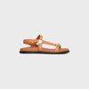CELINE MAUD SANDALE EN Cuir de veau - LIGHT CARAMEL -  - 1 | CELINE