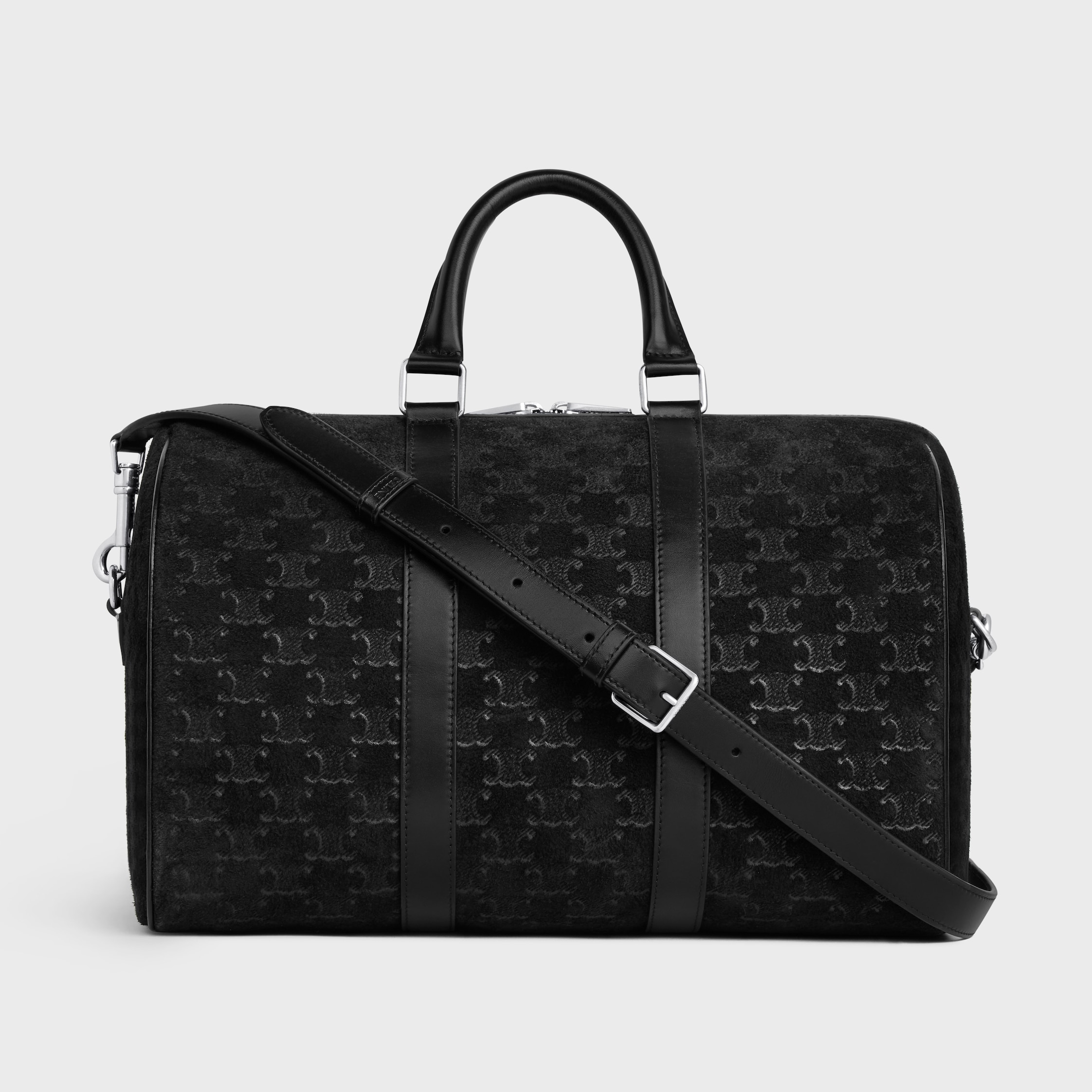 【直営】CELINE トリオンフ スエードカーフ ラージボストン 直営】CELINE トリオンフ スエードカーフ ラージボストン