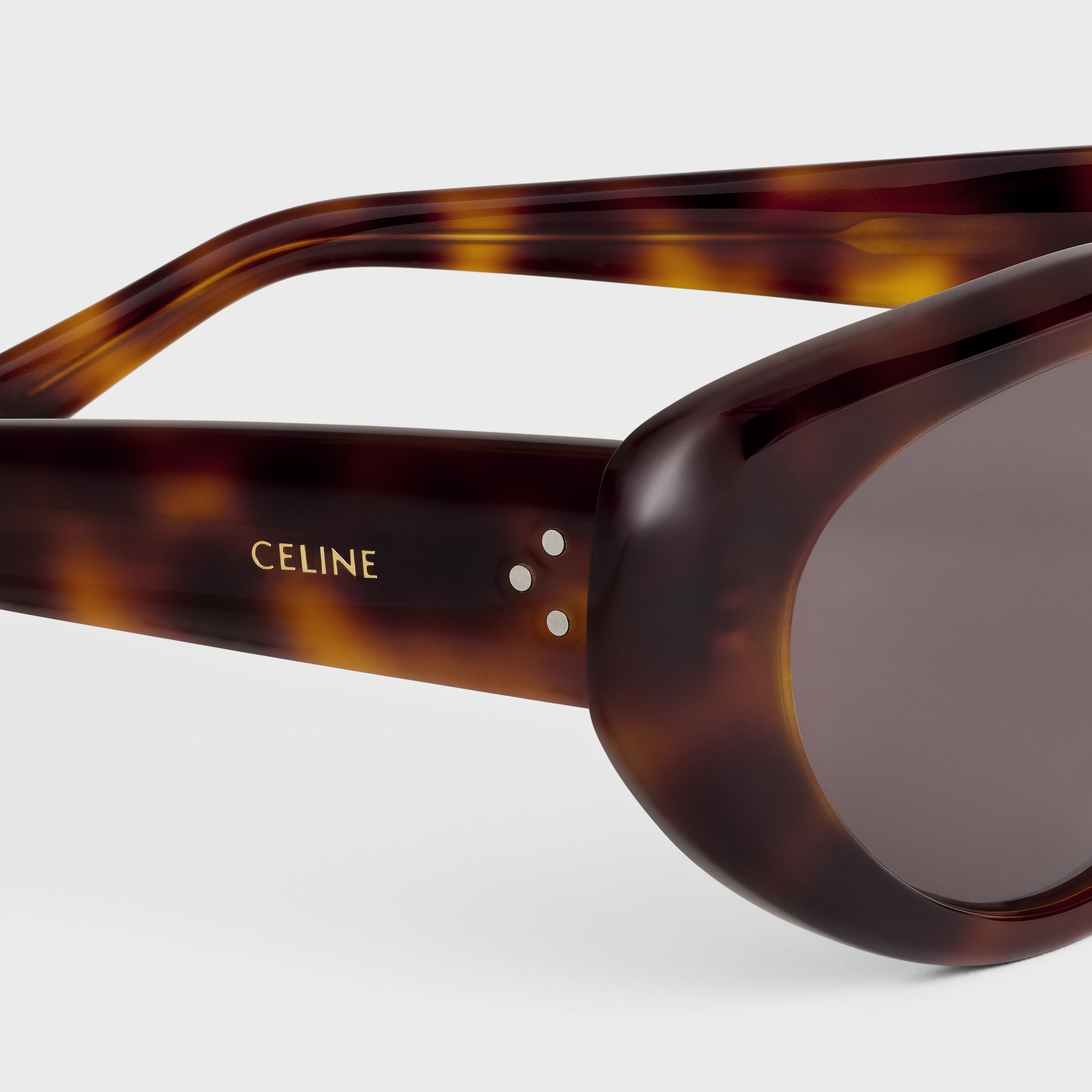 洗練された雰囲気【CELINE】キャットアイ◇S286◇サングラス 送料関税込み☆CELINE EYEWEAR☆べっ甲キャットアイサングラス