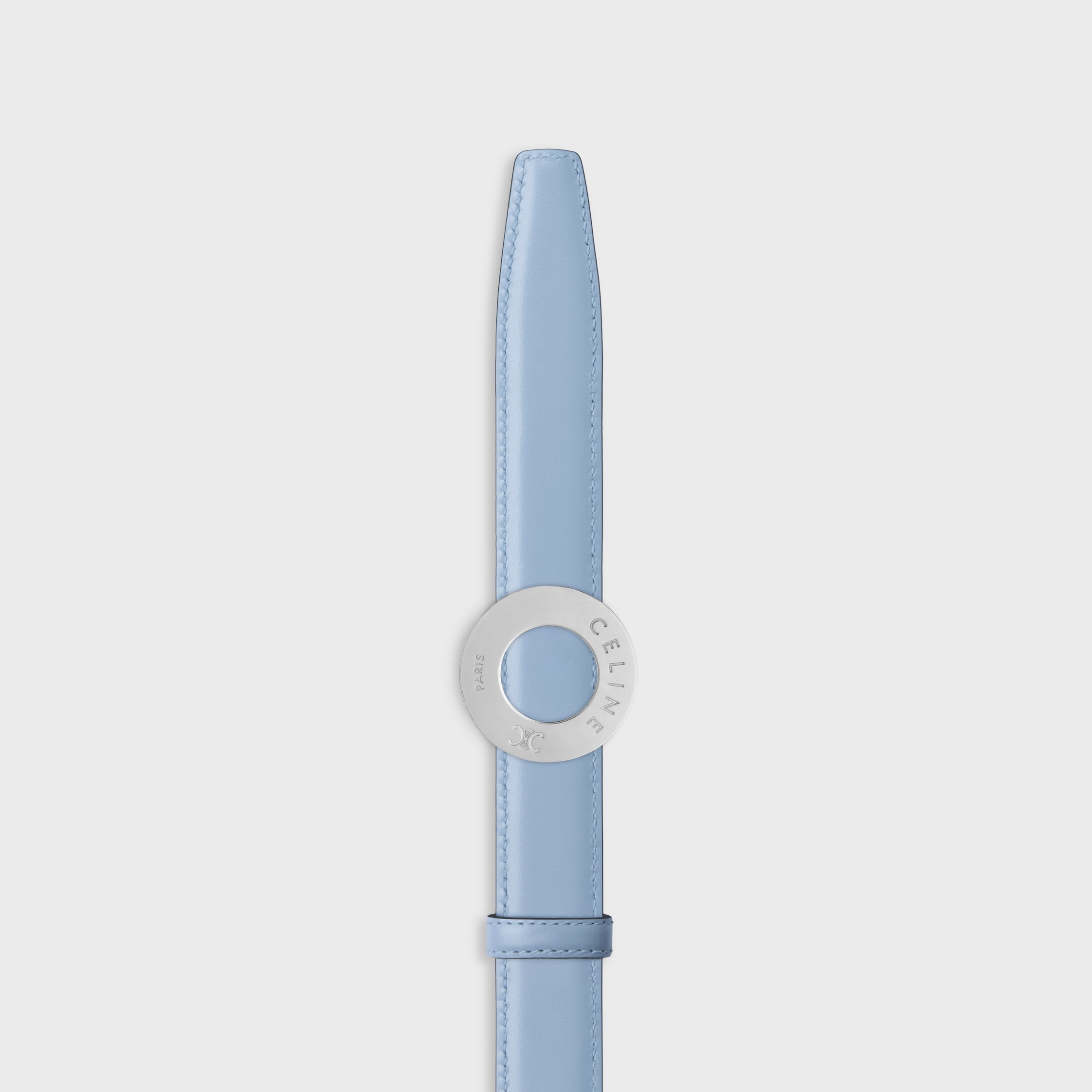 CELINE ディスクバックル＆リバーシブルストラップ 25MM - ブラック