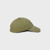 richelieu cap IN light cotton twill - UNIFORM KAKI -  - 2 | CELINE