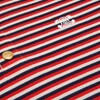 triomphe t-shirt in striped jersey - NAVY / RED / OFF WHITE -  - 4 | CELINE