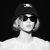 Triomphe cloche beanie in cashmere - BLACK -  - 4 | CELINE