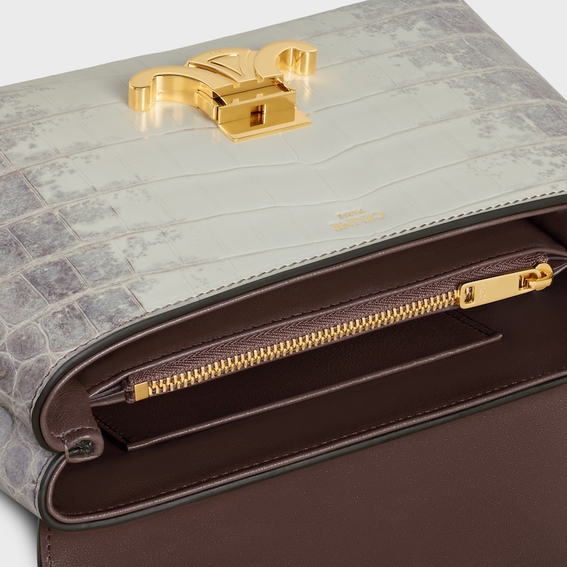 TEEN NINO BAG IN NILOTICUS CROCODILE - NATURAL - NINO - 1 | CELINE