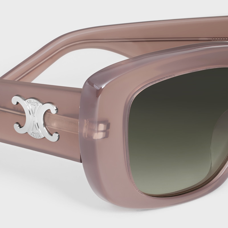 TRIOMPHE 04醋酸酯太阳眼镜 - 奶榛子色 -  - 1 | CELINE
