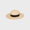 triomphe panama hat in straw - NATURAL / BLACK -  - 2 | CELINE