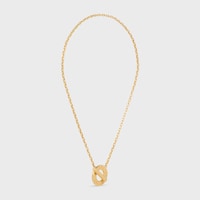 CELINE ディスク ネックレス / ゴールドフィニッシュ ブラス - ゴールド -  - 2 | CELINE