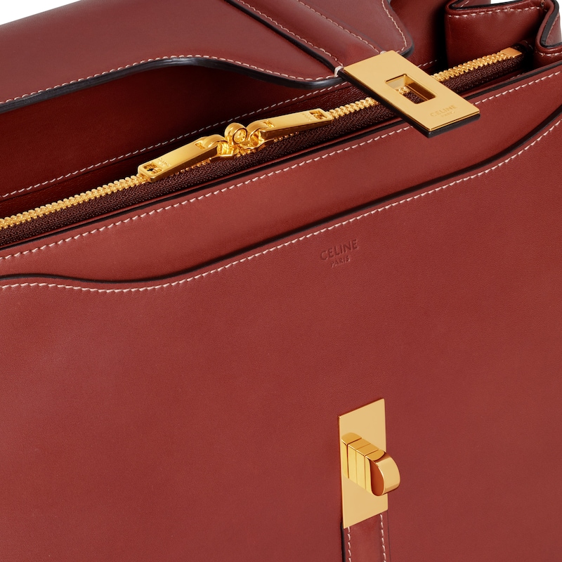 Classique 16 Bag in natural calfskin - TECK - TOP-HANDLE BAGS - 1 | CELINE