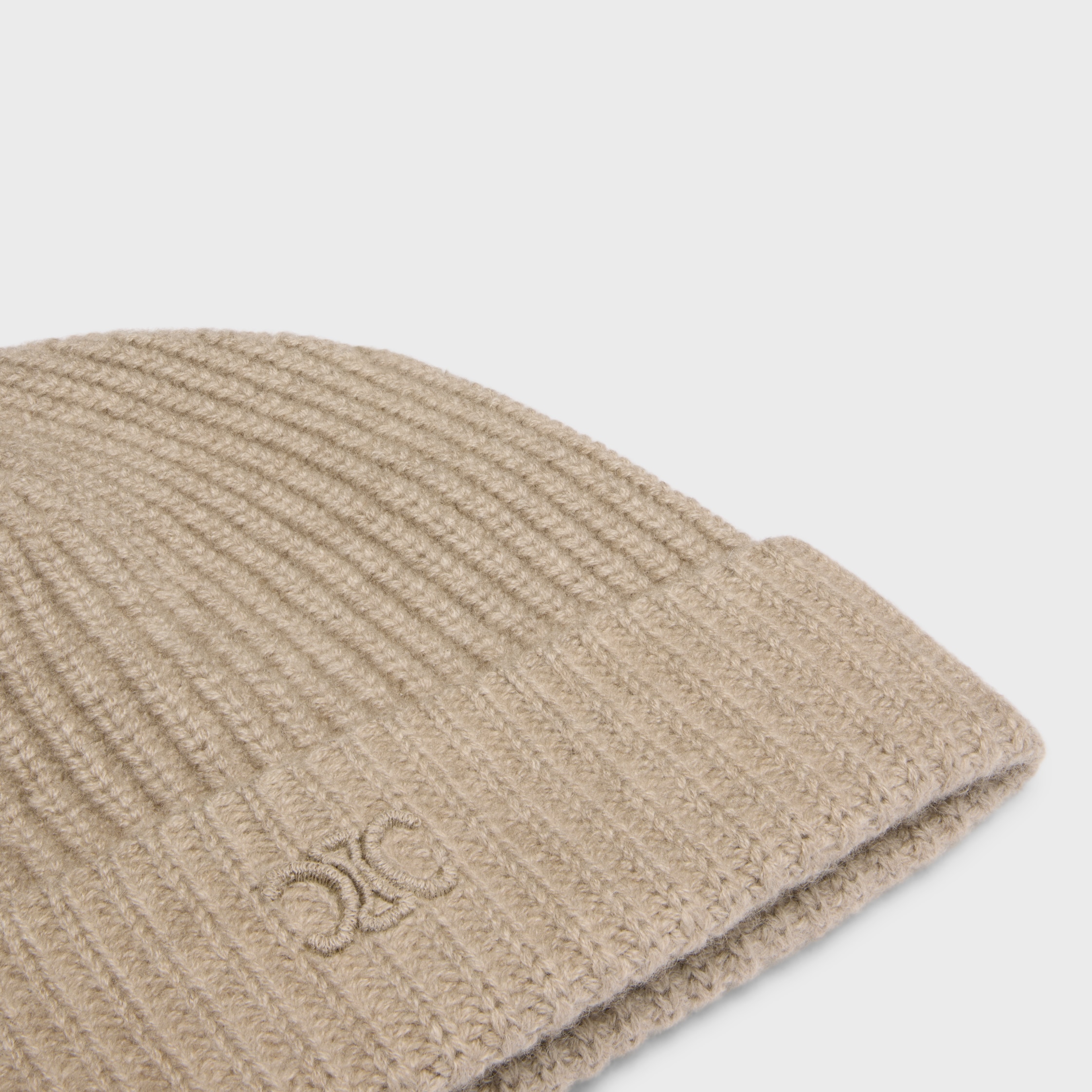 トリオンフ ニット帽 / スコティッシュカシミア - オートミール 1 | CELINE