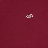 트리옹프 루즈 티셔츠 - 코튼 저지 - 빈티지 버건디/에크루 -  - 1 | CELINE