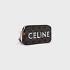 Horizontal pouch in Triomphe canvas with celine print - TAN - TRIOMPHE CANVAS - 2 | CELINE