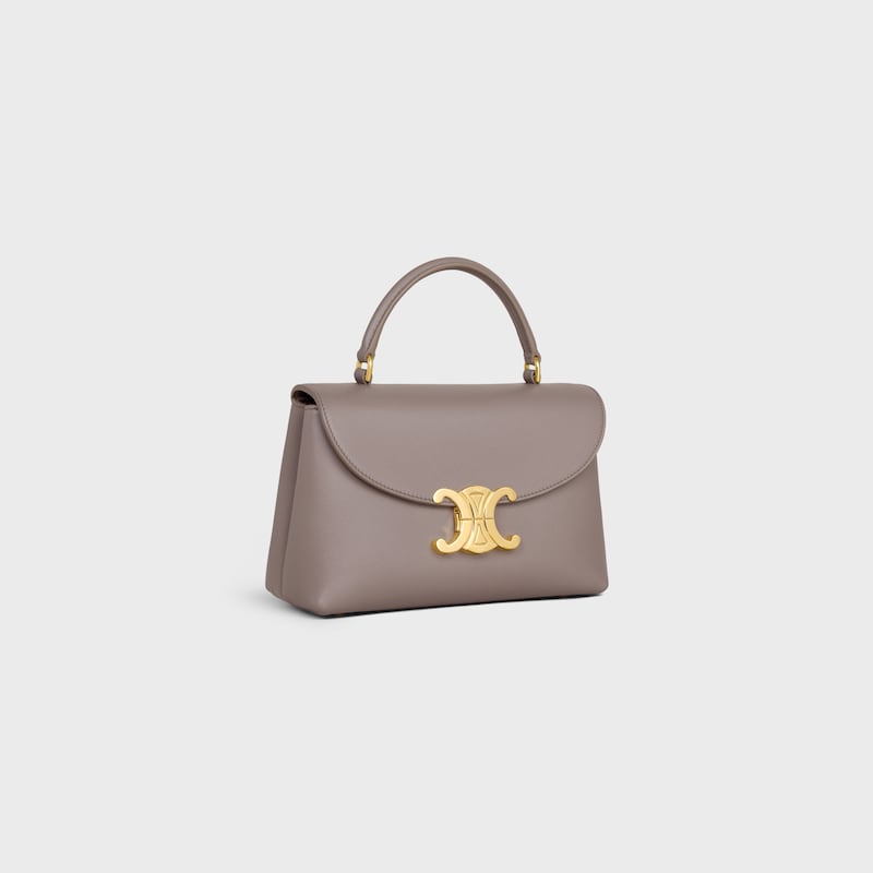 TEEN NINO BAG IN SUPPLE GRAINED CALFSKIN - PEBBLE - CROSS-BODY BAGS - 1 | CELINE