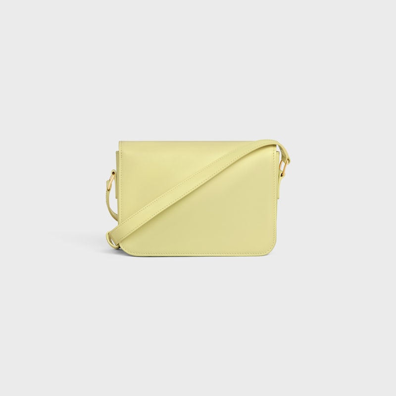 TEEN TRIOMPHE BAG IN shiny calfskin - CITRUS - TRIOMPHE - 1 | CELINE