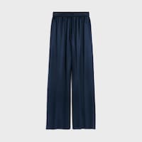 กางเกงนอน ผ้าไหมซาติน - สีกรมท่า -  - 2 | CELINE