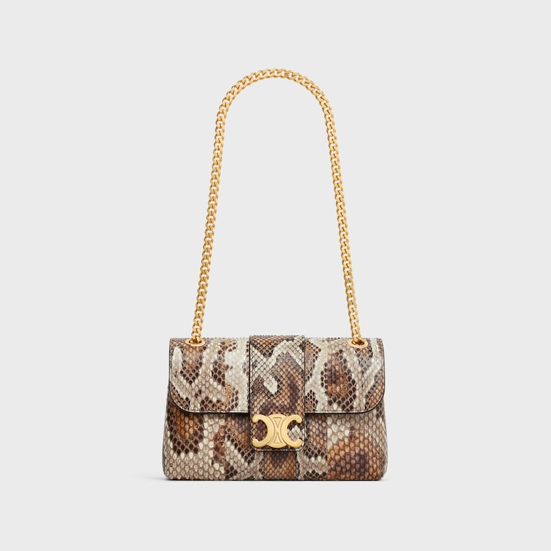 ティーン CELINE ヴィクトワール バッグ / パイソン - ナチュラル - チェーンバッグ - 1 | CELINE