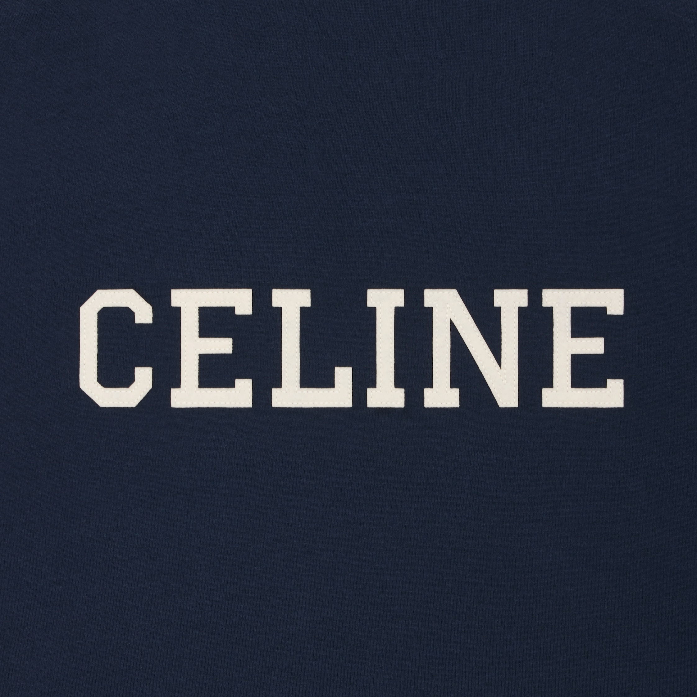 CELINE REGULAR T-SHIRT IN COTTON JERSEY - | CELINE