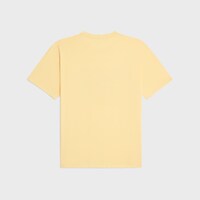 루즈 티셔츠 - 코튼 저지 - 파스텔 옐로우/블랙 -  - 2 | CELINE