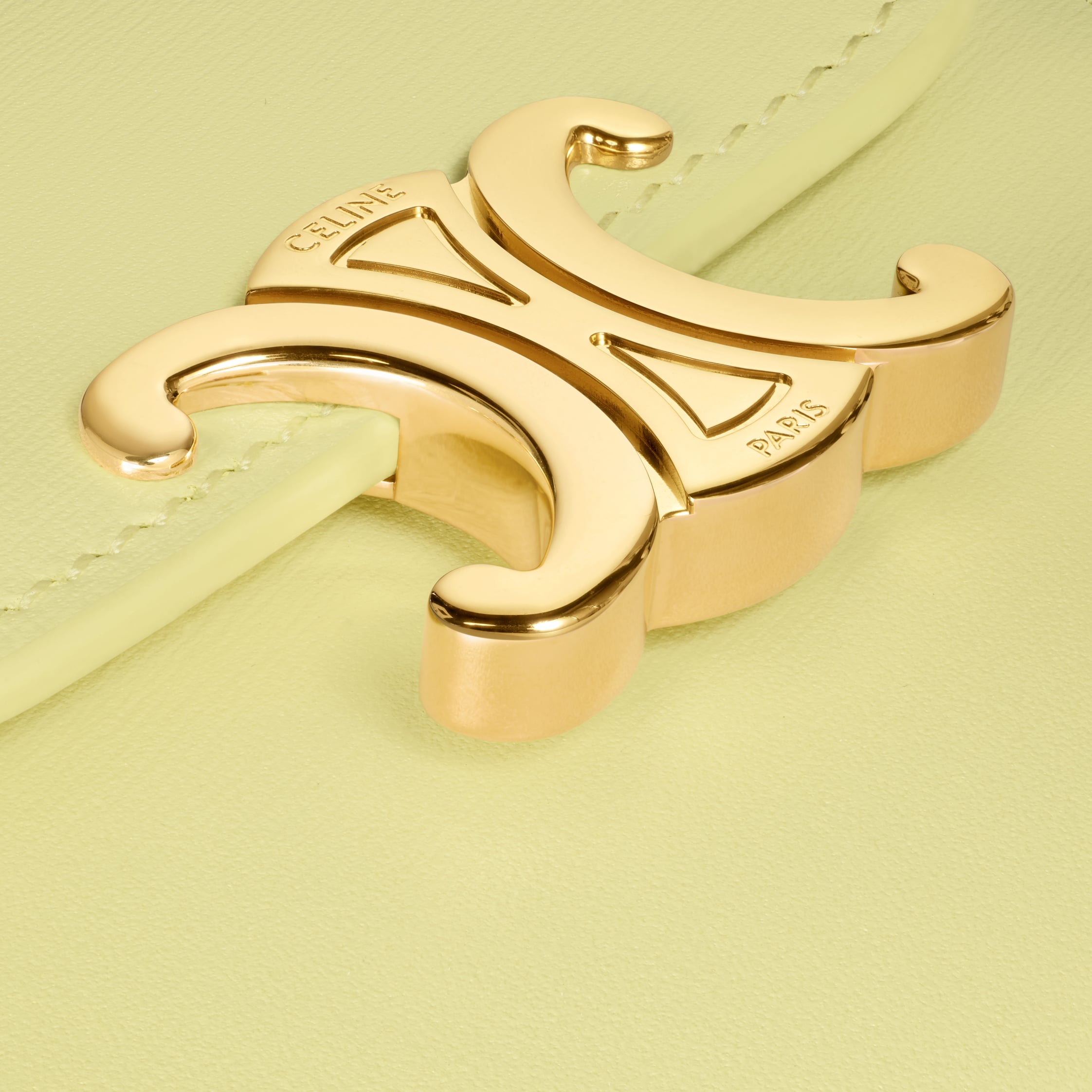 スモール フラップウォレット トリオンフ / シャイニーカーフスキン