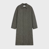 大衣 - 灰色/軍綠色 -  - 1 | CELINE