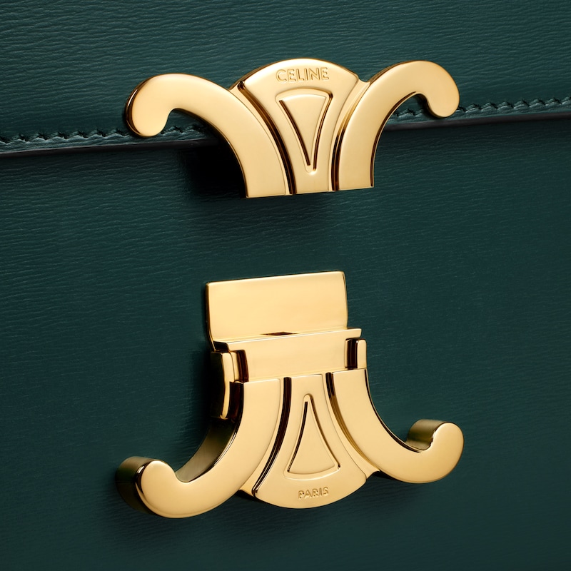 TEEN TRIOMPHE BAG IN shiny calfskin - AMAZONE - SHOULDER BAGS - 1 | CELINE