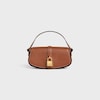 CLUTCH ON STRAP TABOU IN SMOOTH CALFSKIN - TAN - MORE LINES - 1 | CELINE