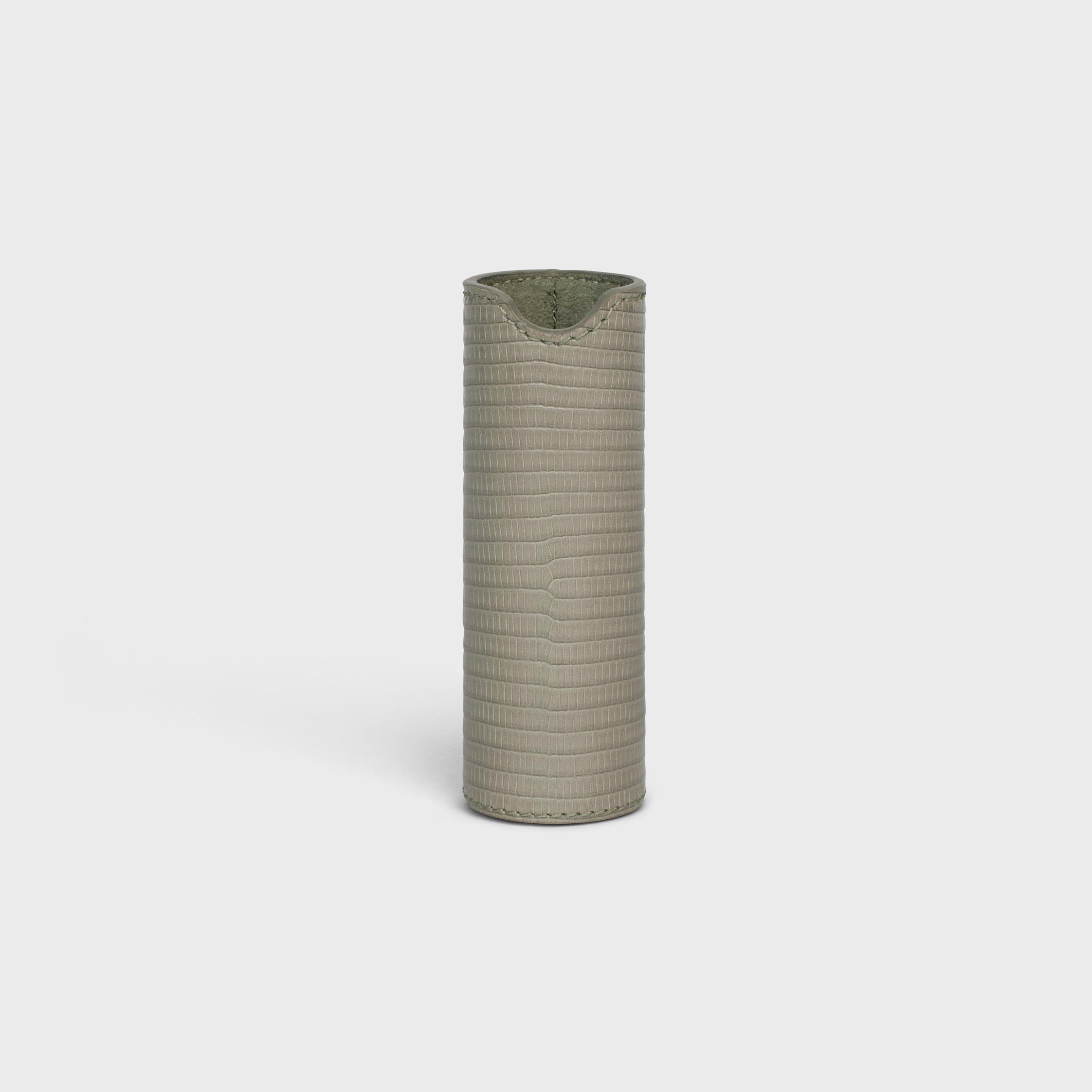 TRAVEL SPRAY Case in LIZARD - GREEN CLAY | CELINE