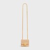 MINI CHAIN CLAUDE IN RAFFIA EFFECT TEXTILE - NATURAL - MORE LINES - 5 | CELINE