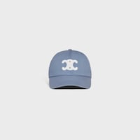 triomphe baseball cap IN cotton gabardine - PERIWINKLE BLUE -  - 2 | CELINE