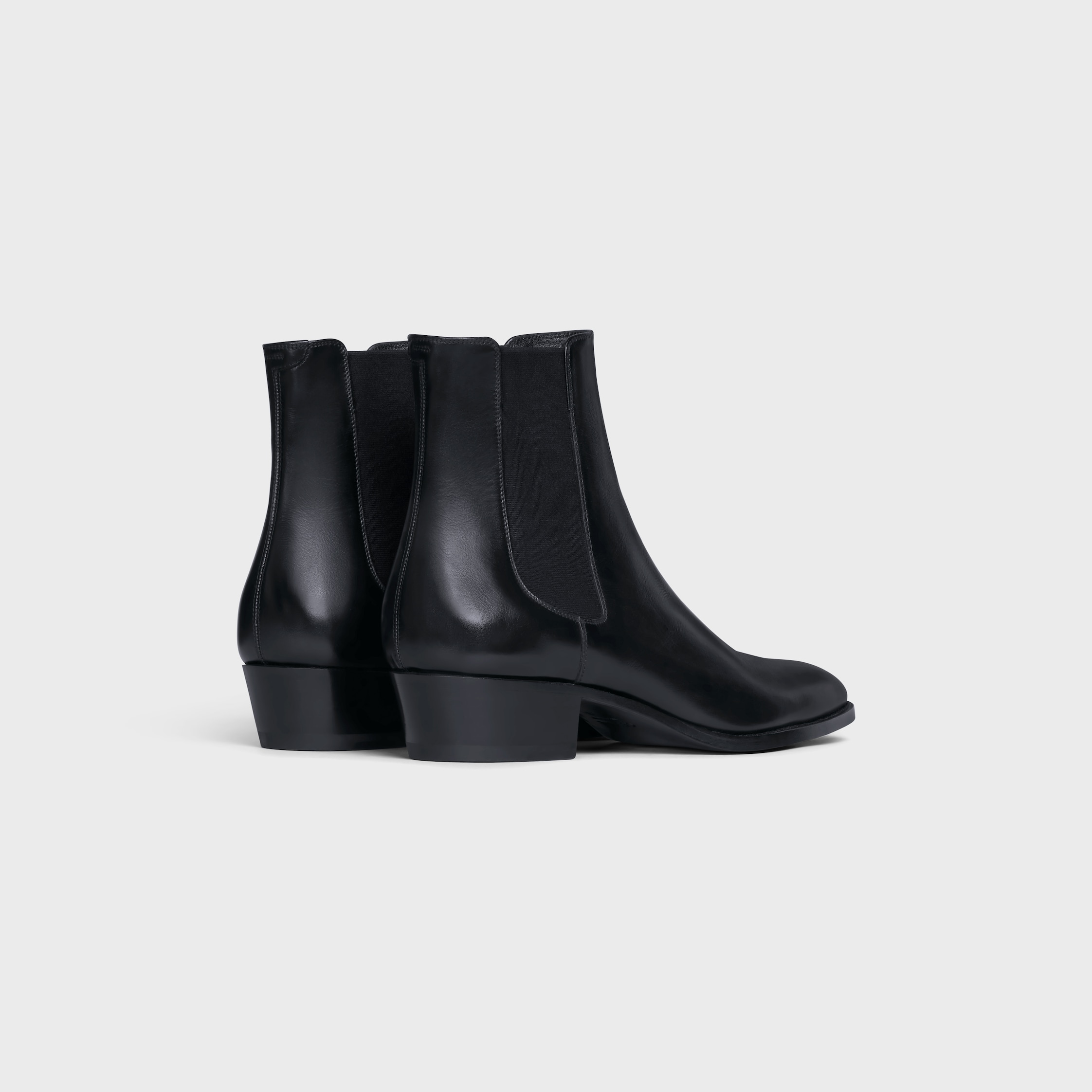 CELINE｜BOOTS (CRUISER BOOTS CHELSEA BOOT WITH L TOE CELINE - CRUISER BOOTS CHELSEA BOOT IN SUEDE CALFSKIN