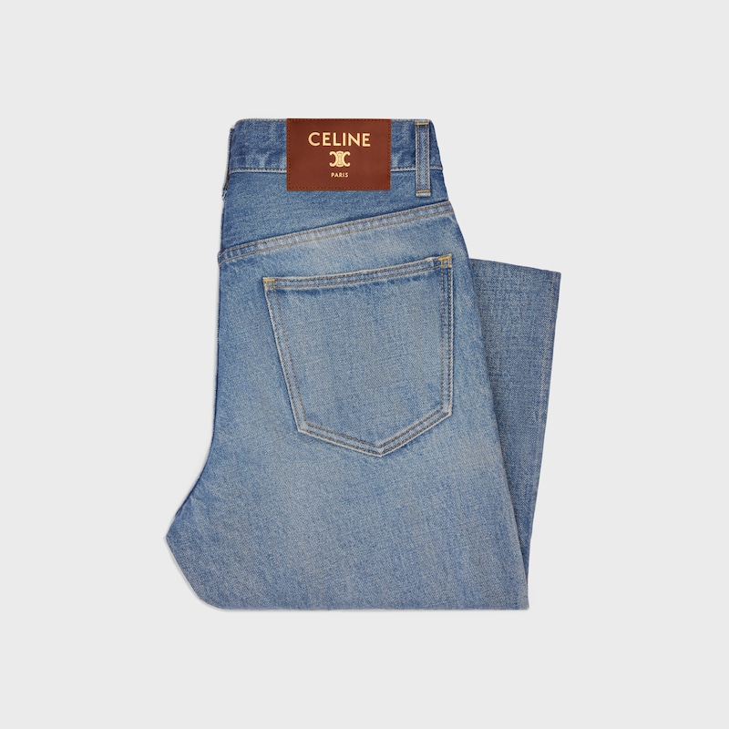 jolene jeans IN cotton denim - UNION WASH -  - 1 | CELINE