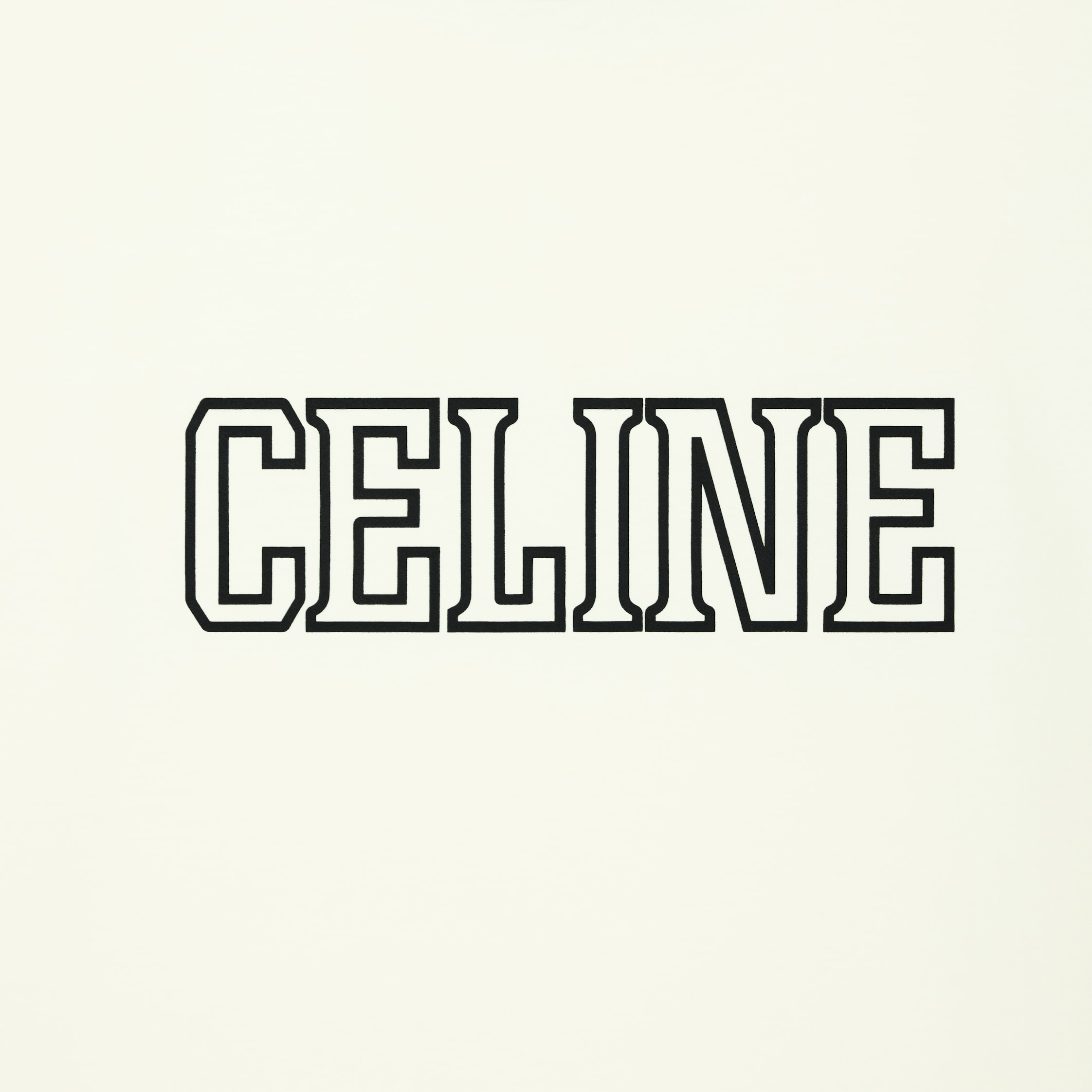 LOOSE TRIOMPHE T-SHIRT IN COTTON JERSEY - | CELINE