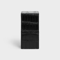 Estuche para 1 perfume de 100 ml de piel de cocodrilo - NEGRO - ACCESORIOS DE BELLEZA - 2 | CELINE