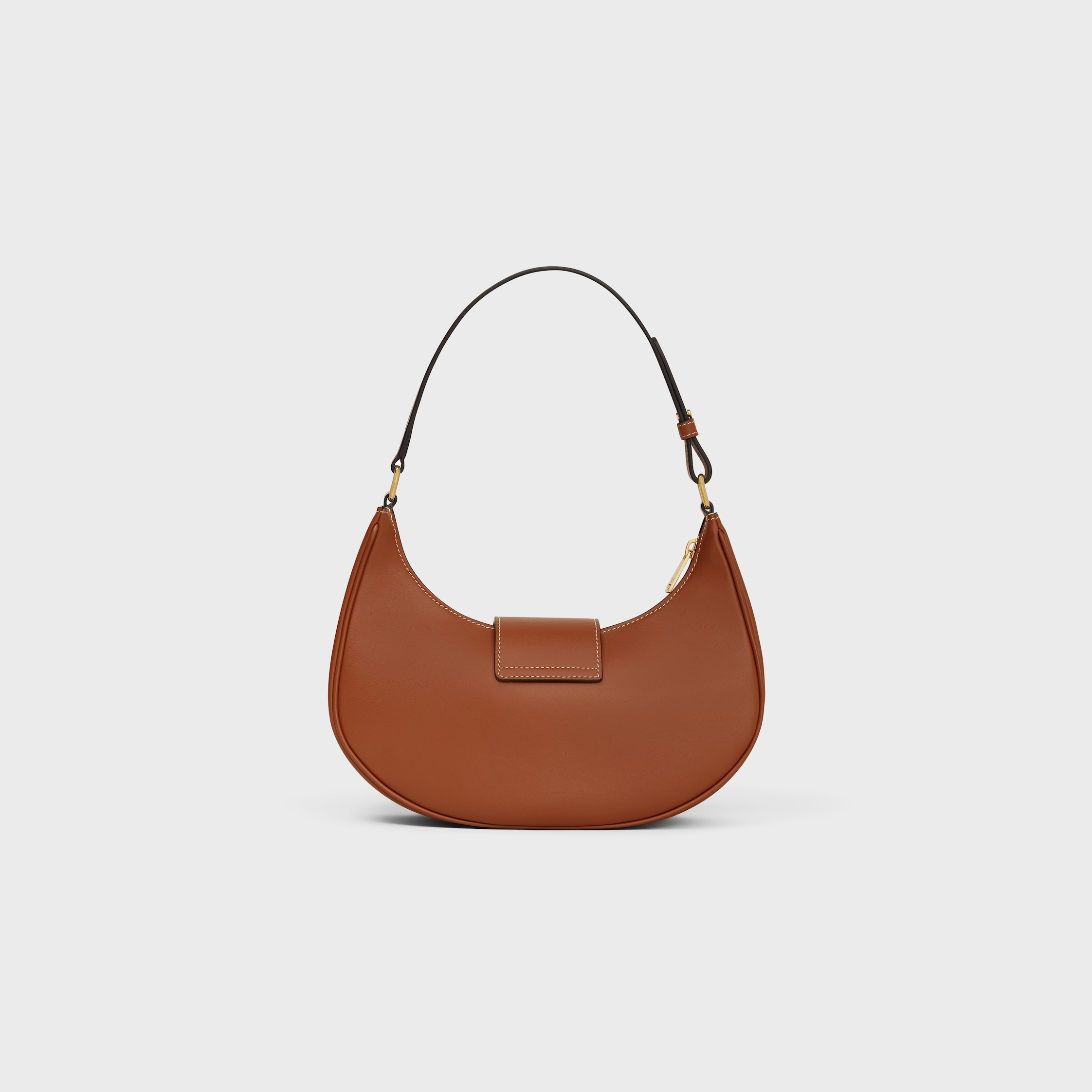 MEDIUM AVA TRIOMPHE BAG IN SMOOTH CALFSKIN - TAN | CELINE