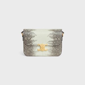 SAC TRIOMPHE CLASSIQUE l&eacute;zard - NATUREL - TRIOMPHE - 1 | CELINE