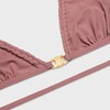 triomphe triangle top in matte jersey - Rose Passé -  - 3 | CELINE