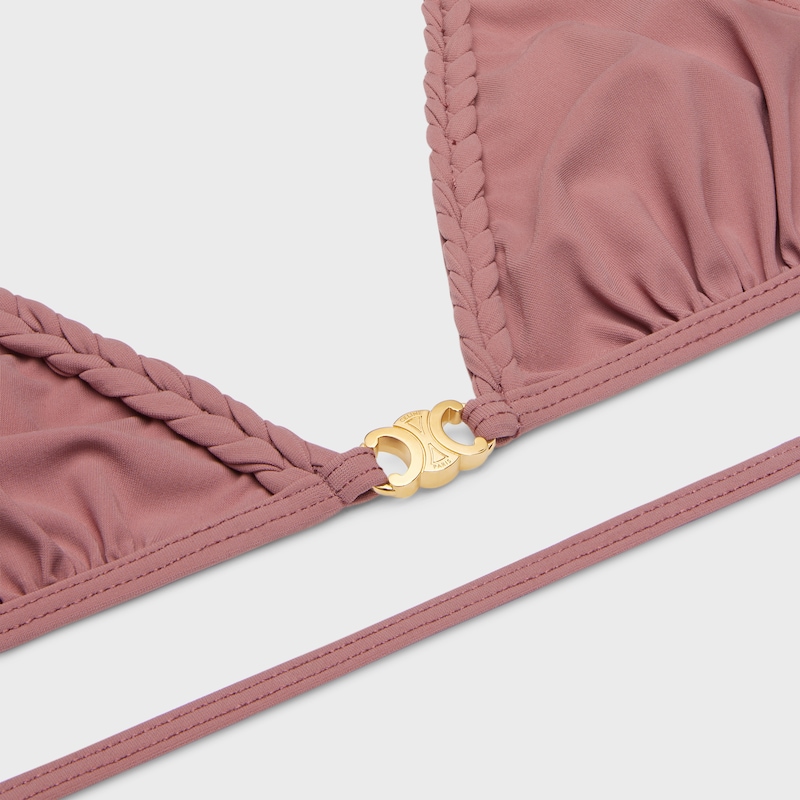 parte superior triangular triomphe de punto mate - ROSA FADED -  - 1 | CELINE
