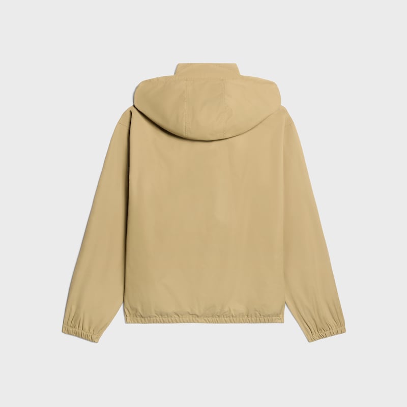 WINDBREAKER IN nylon twill - BEIGE -  - 1 | CELINE