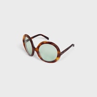 Disc sunglasses in Acetate - CLASSIC HAVANA -  - 2 | CELINE